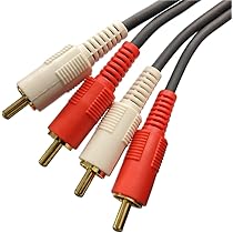 Amazon | ハイグレード オーディオコード 2ピン - 2ピン RCA